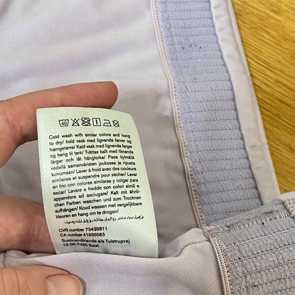 Girlfriend Collective Float Bra Size Small Lilac Purple - Picture 5 of 5